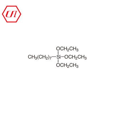CAS 2943-75-1 Trietoksioktilsilan Kozmetik Çözünürlüğü Yüksek